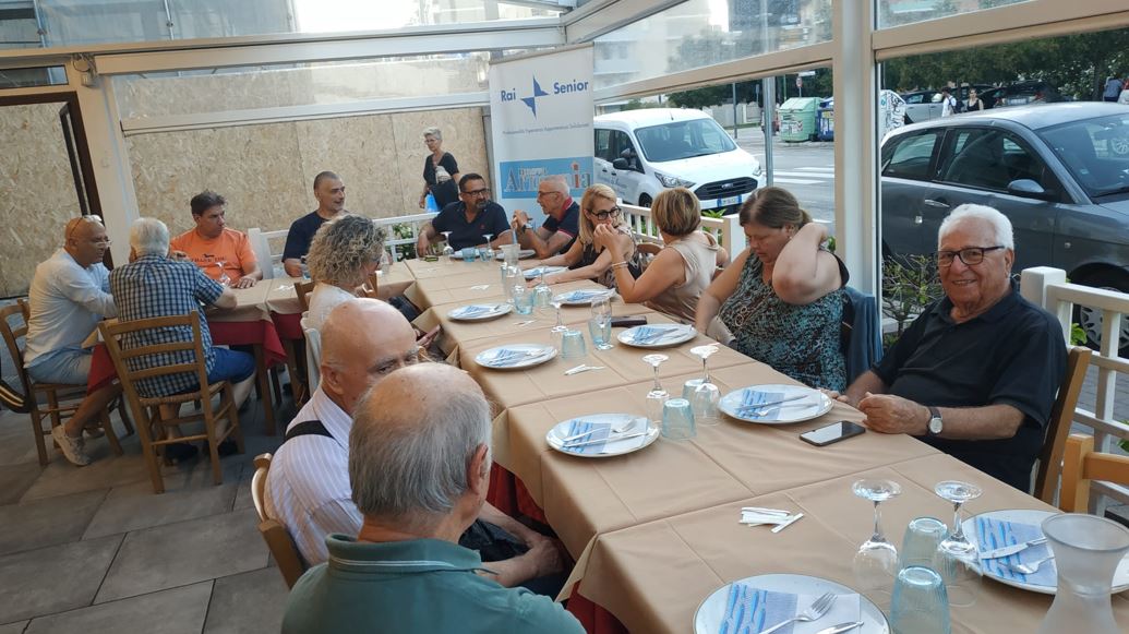 A Pescara, la cena sociale di Rai Senior
