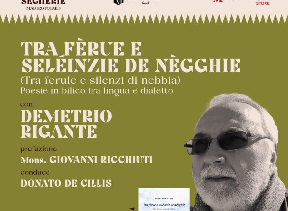 Mare di Pietra, è del poeta Demetrio Rigante