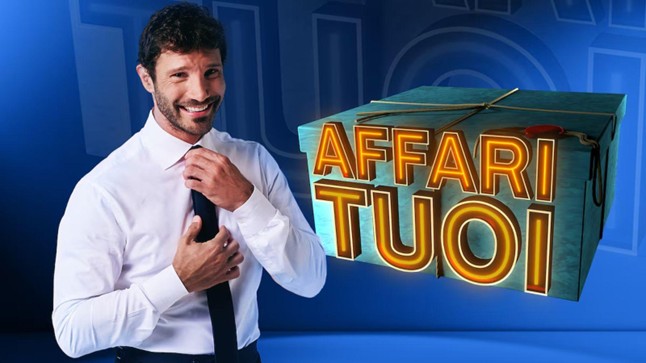 RAI UNO, Dal 2 settembre torna Stefano De Martino con Affari Tuoi
