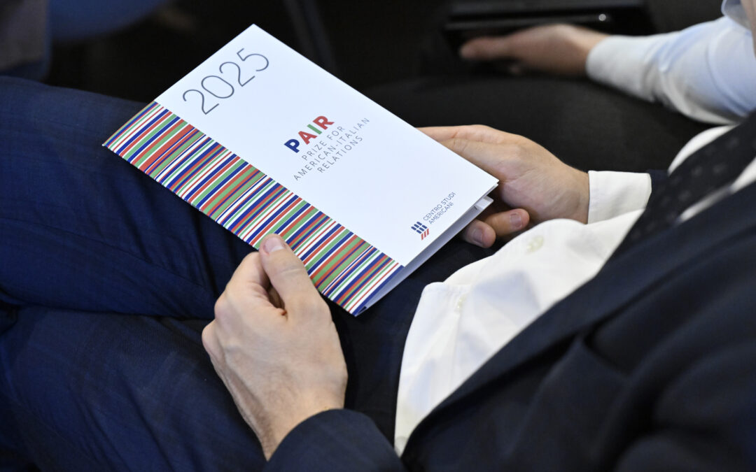 Premi PAIR 2025, solenne cerimonia Italia-USA