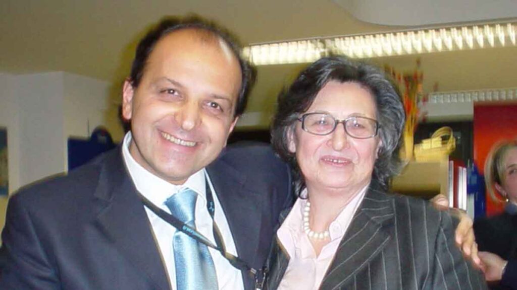 Carla Vertecchi con Giampiero Mazza