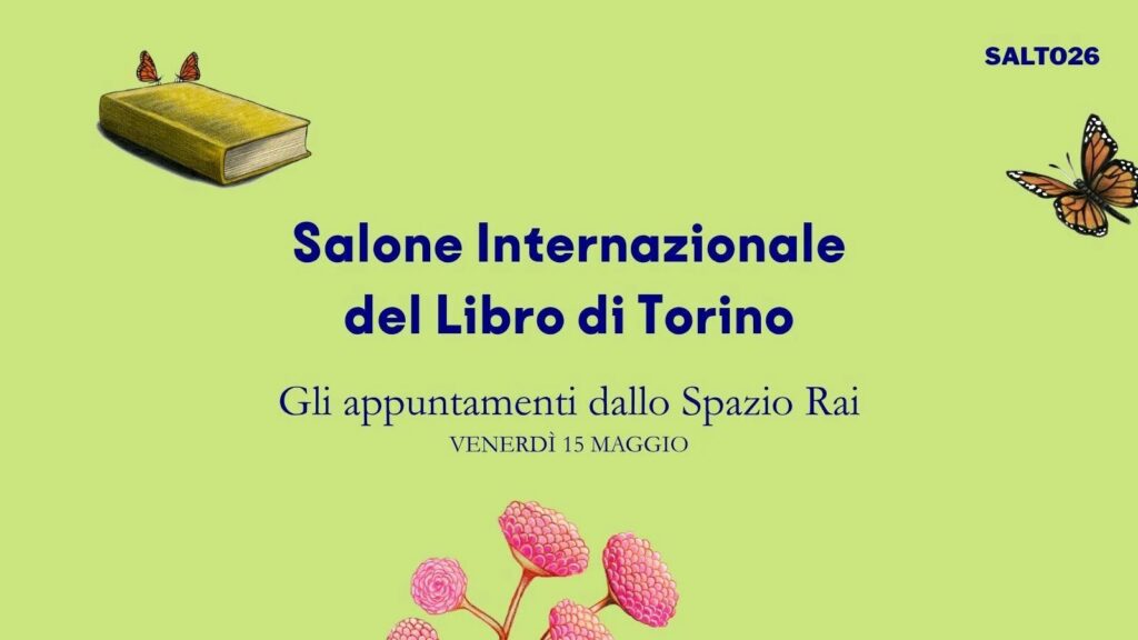 RAI Libri il 15 maggio al Salone del Libro