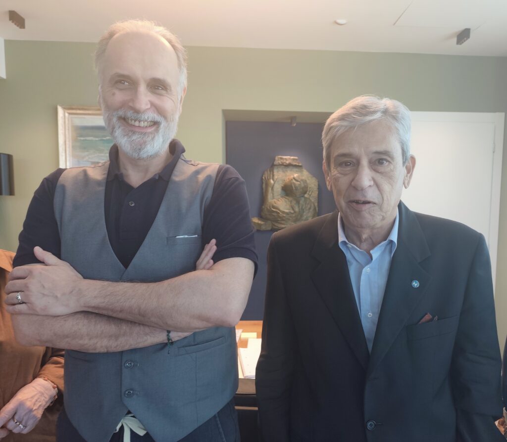 RAI Senior ricevuta dall'AD della RAI Giampaolo Rossi. Per il Presidente di RAI Senior Antonio Calajò 