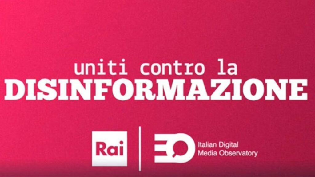 RAI,Uniti contro la disinformazione,551 milioni di contatti